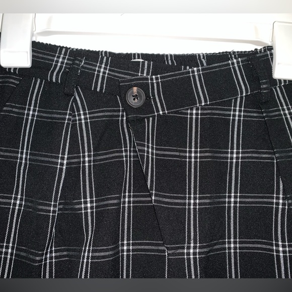Plaid Asymmetrical Pants - Picture 2 of 5